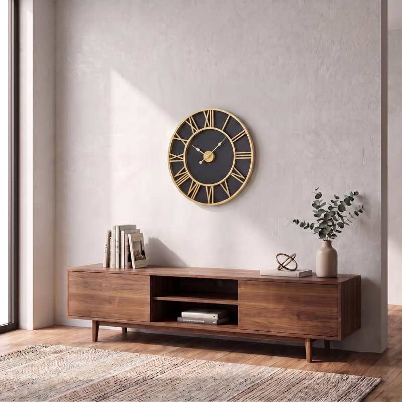 Grand Roman Numeral Wall Clock