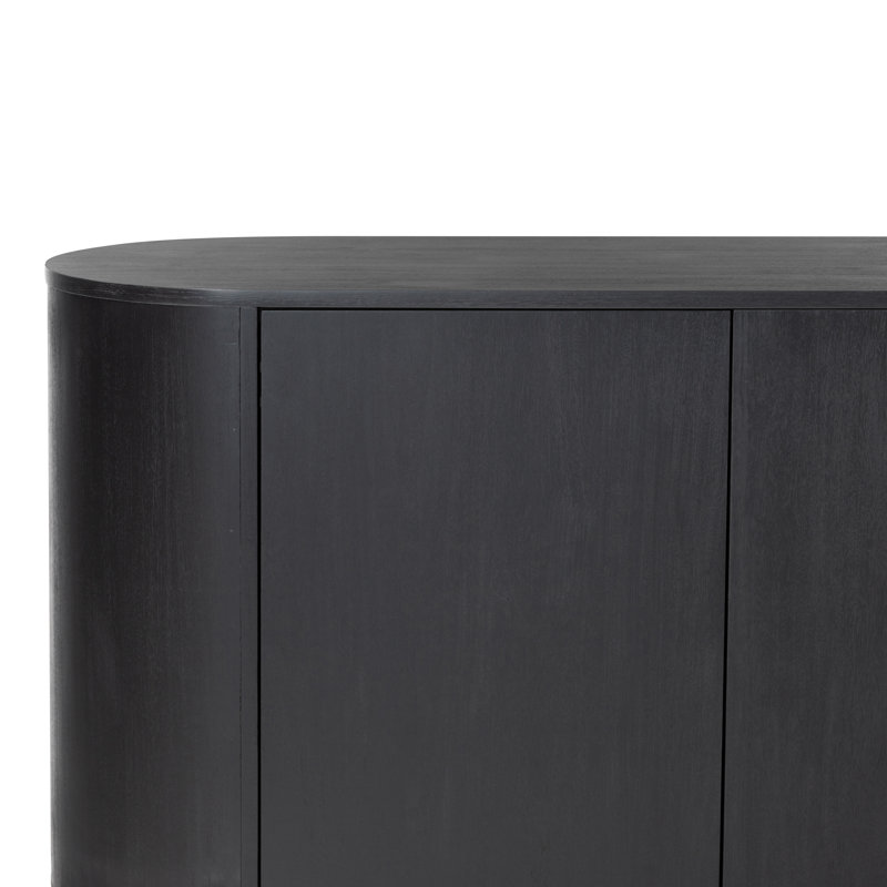 Paden Sideboard, Aged Black Acacia