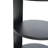 Gunnar 3-Tier Metal Side Table With Sliding Door & Open Shelves-115115487