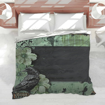 Bird Bedding Nature Comforter Bohemian Boho