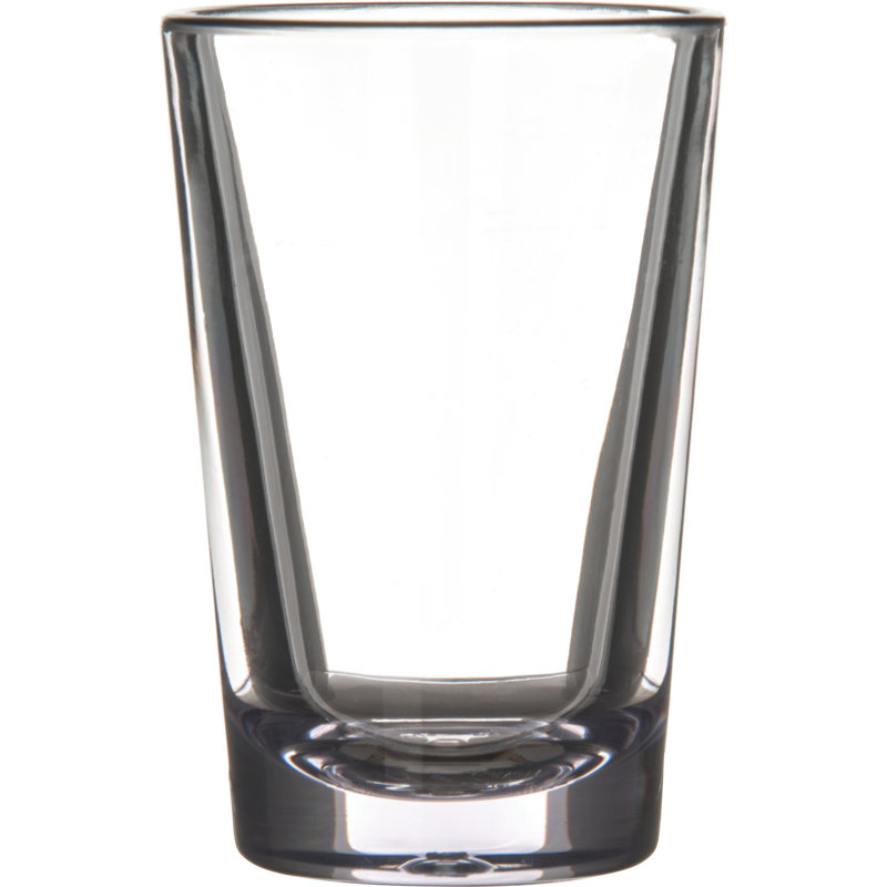 Verre à découpage en plastique 2 oz.