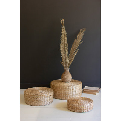  Ensemble de décorations rondes en forme d'herbe de mer de 8 po