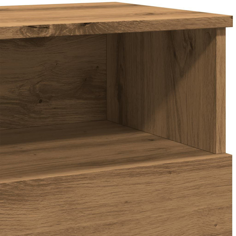 Bedside Table, Artisan Oak