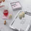 Bow Beaded Napkin Box Set