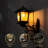 Solar Lamp Post Light with Planter-133418191