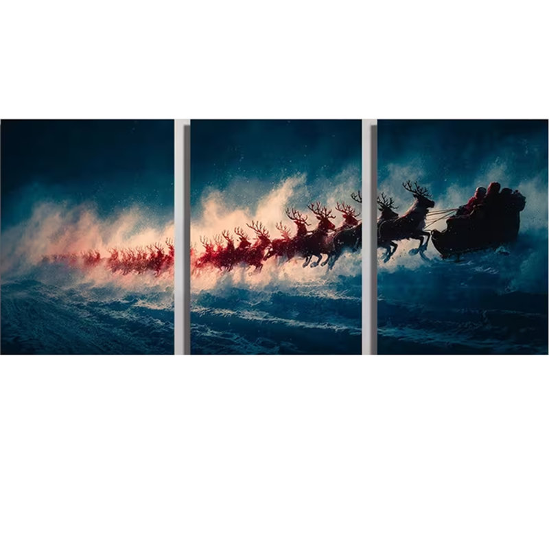 3 Piece Wrapped Canvas Print