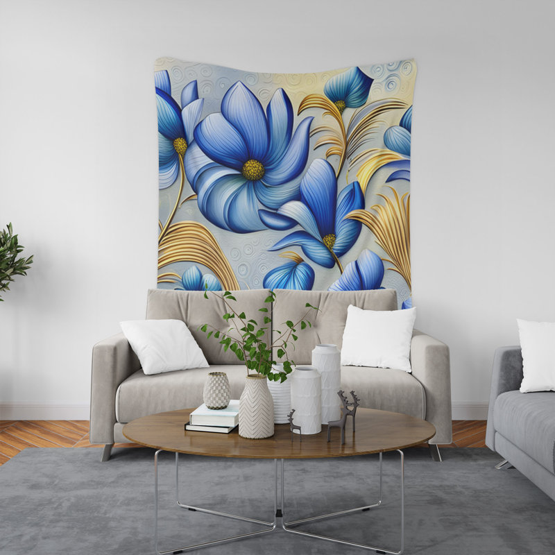 Tapisserie murale, H 60 po x l 51 po