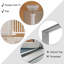 Metal Pressure Mounted Pet Gate-1856553532