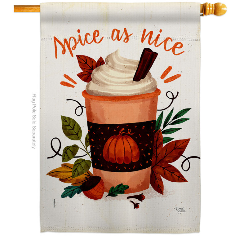 Double Sided 40 in. H x 28 in. W Polyester House Flag