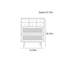 Commode d'appoint en rotin
