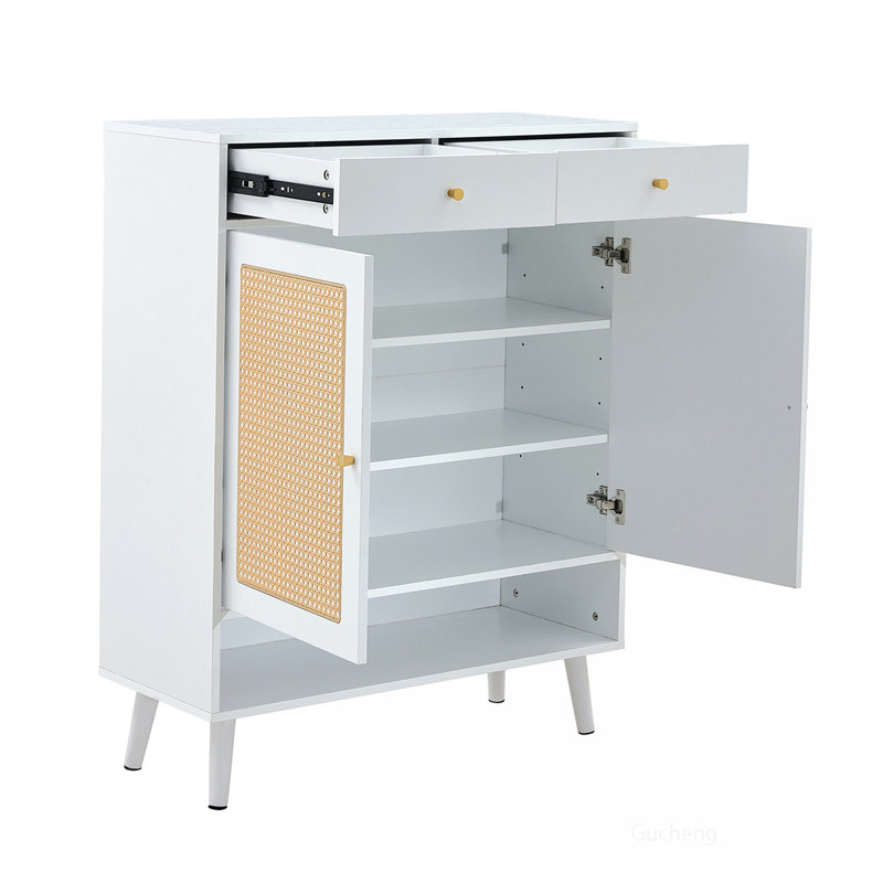 Charming Rattan Storage Cabinet for Home, Versatile and Stylish