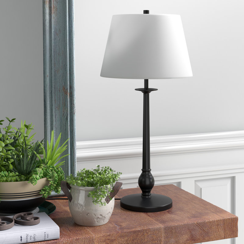 Wilmer Metal Table Lamp, Blackened Bronze
