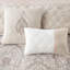 Édredon 8 pièces pour très grand lit - imprimé partiellement rosé, taies décoratives européennes, coussins décoratifs, édredon lavable, rembourrage,-118754035-118754036