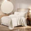 Ensemble de couvre-lit matelassé en coton The Blue Nile Mills-118914016-118914007