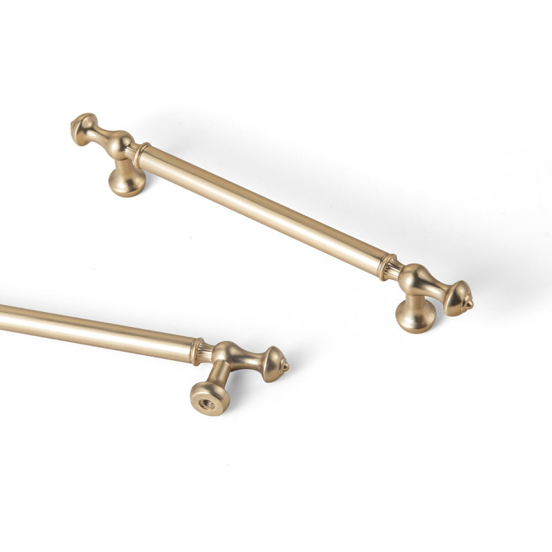Center To Center Retro Bar Pull, 5", Bronze champagne