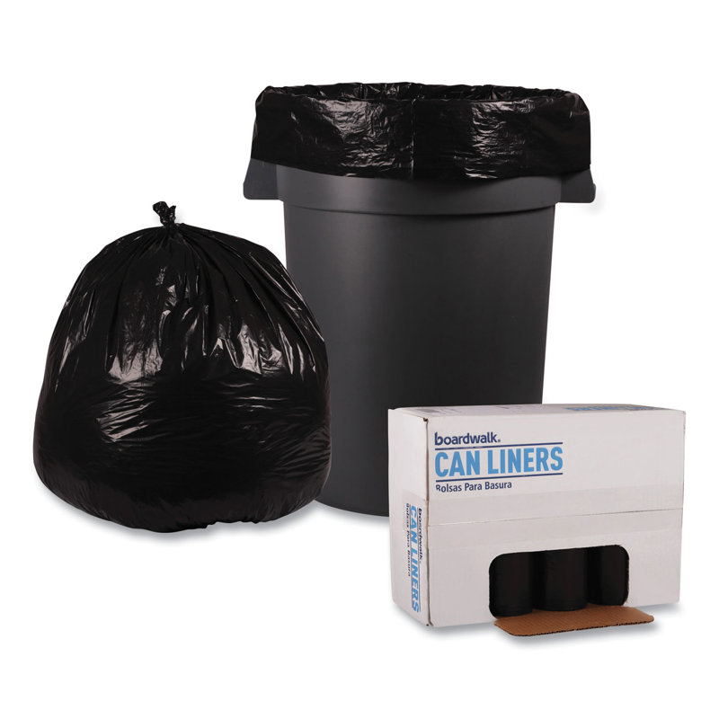 Plastic Trash Bags - 100 Count