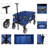 Collapsible Steel Frame Wagon Cart