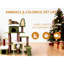 Large tour d'arbre à chat de Noël de 75,61 pouces pour chats d'intérieur, avec étoile dorée et cordes à gratter félines, avec cabines fermées confortables