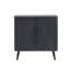 Buffet décoratif gris anthracite