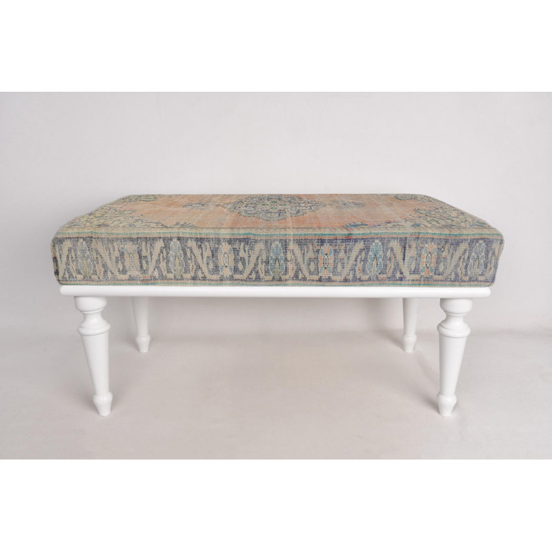 Mudroom banc, banc de piano, banc de repose-pieds, banc rembourré, banc de tapis turc, banc Kilim, banc de décoration intérieure, banc fait à la main