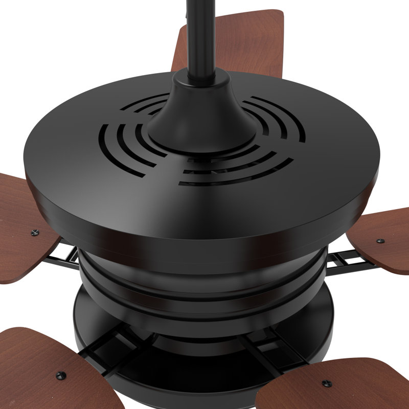 Ventilateur de plafond intelligent de 52 pouces Glacier, ensemble d'éclairage à DEL à intensité variable et télécommande, intérieur / extérieur, fonctionne avec Alexa / Google Home / Siri