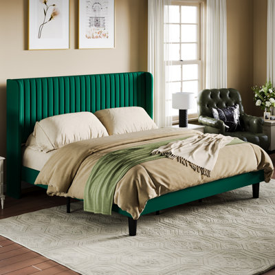 Airlia Upholstered Unfinished Platform Bed