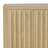 Albemarie 60" Mid-Century Modern Fluted Four Door Sideboard Storage Cabinet-1998331297