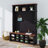 4-In-1 Hall Treewith 6 Hooks And Adjustable Shelves, Versatile Coat Racks, 16 Open Compartments, Entrance Organizer, Entryway Bench-790727360