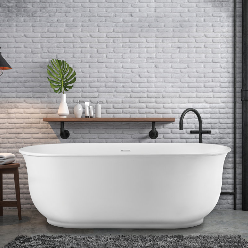 Hamilton 66" Freestanding Soaking Bathtub