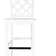 Ariarna 3pc Counter Height Space Saver Dining Set