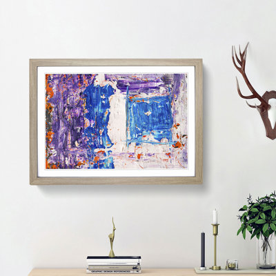 Abstract Art Painting Vol.52 by S.Johnson - Framed Print