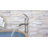 Single-Hole Single-handle Bathroom Faucet with Drain Assembly-48423211