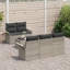 141cm Wide Patio Sofa with Cushions