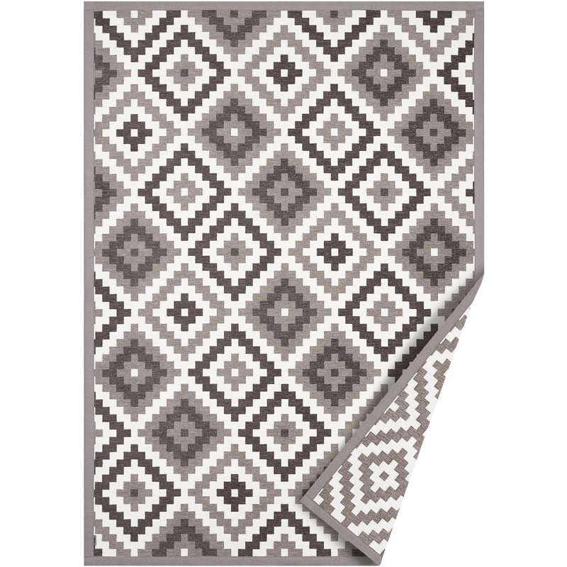 Saka Geometric Hand Woven Area Rug, Rectangle 100 x 160cm
