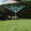 Plastic Rotary / Umbrella Clothesline-69311396