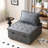 Versatile Linen Fabric Ottoman Sofa Bed with Multiple Functions for Comfortable Living-1338278743