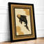 Descending Bear Art Deco - Framed Print-1321448777-1321448778