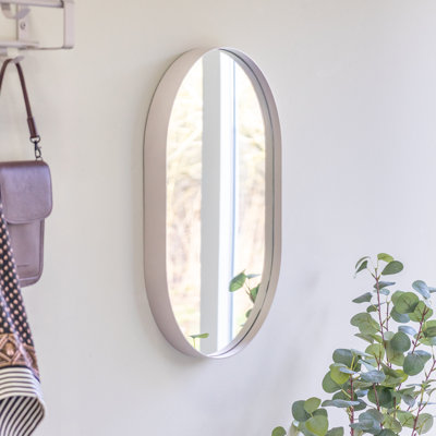 Donna Metal Flat Wall Mirror