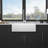 White Ceramic Farm Kitchen Sink 33" - Resists Stains Easily 33 Inch To Expansion And Contraction