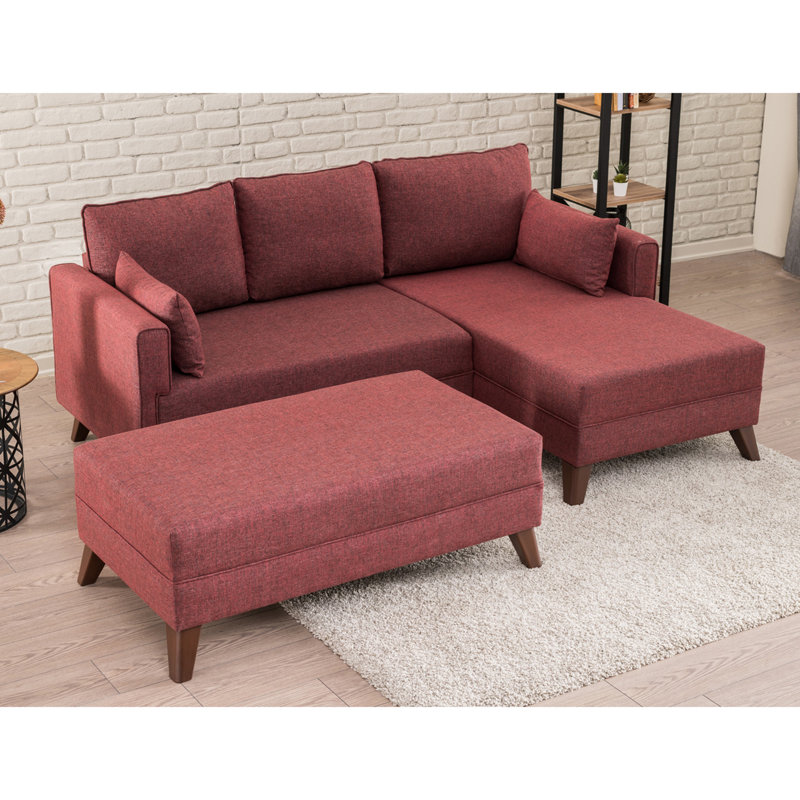 Canapé-lit et chaise longue Saver, Accoudoir à droite (vu de face)