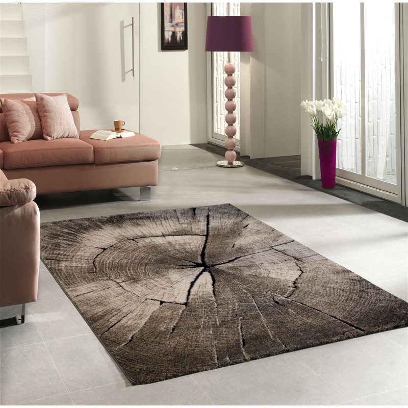 Assaria Abstract Area Rug, Rectangle 120 x 170cm