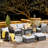 Allcot 5 - Person Patio Conversation Sets with Cushions-1620906664