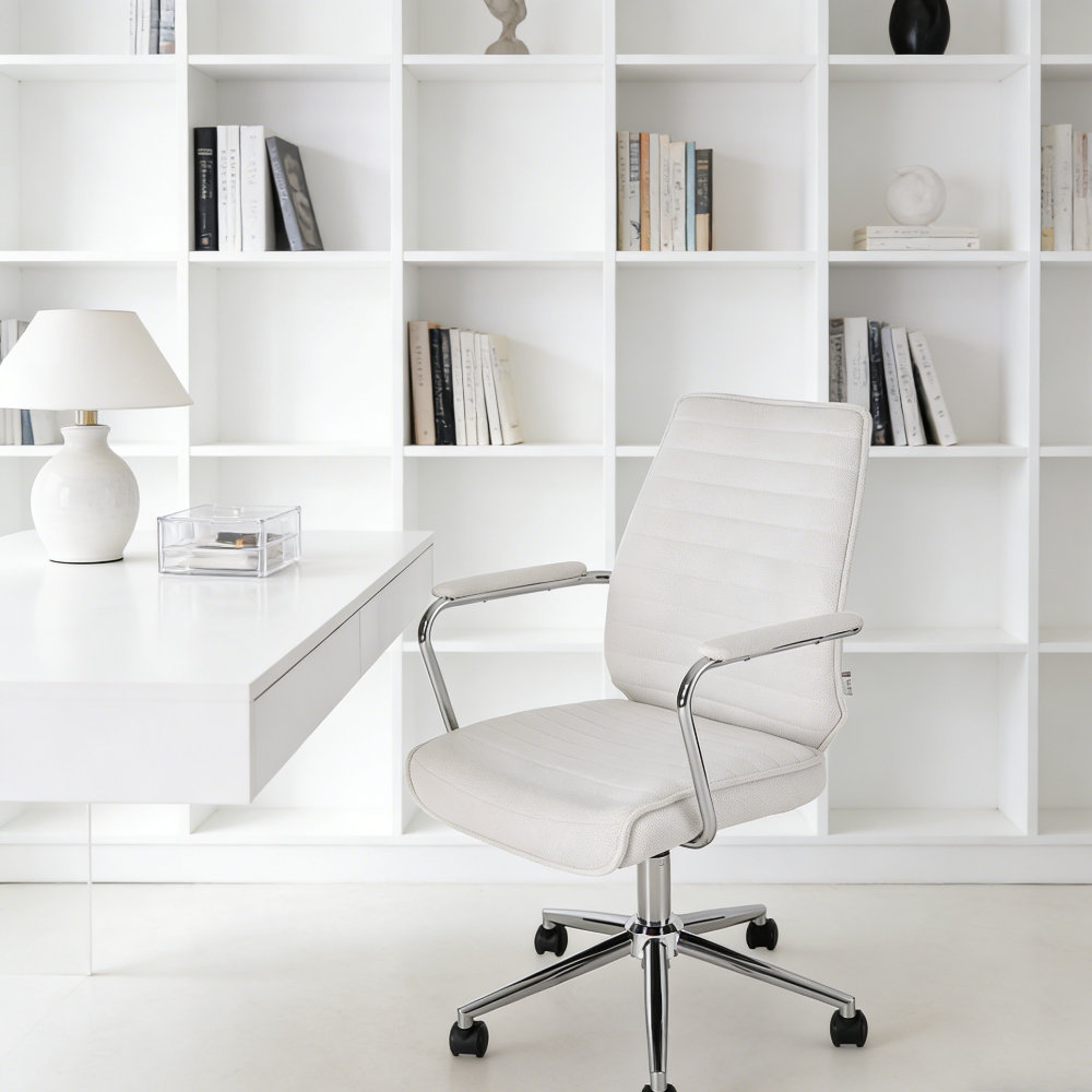 Retro PU office chair