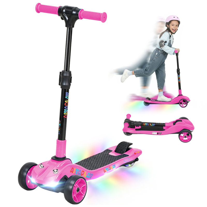 HOMCOM Electric Scooter, Pink