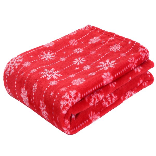 The Holiday Aisle® Nick Knitted Throw Blanket | Wayfair