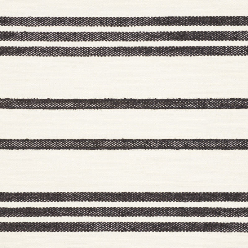 Tissu rayé dune, Noir