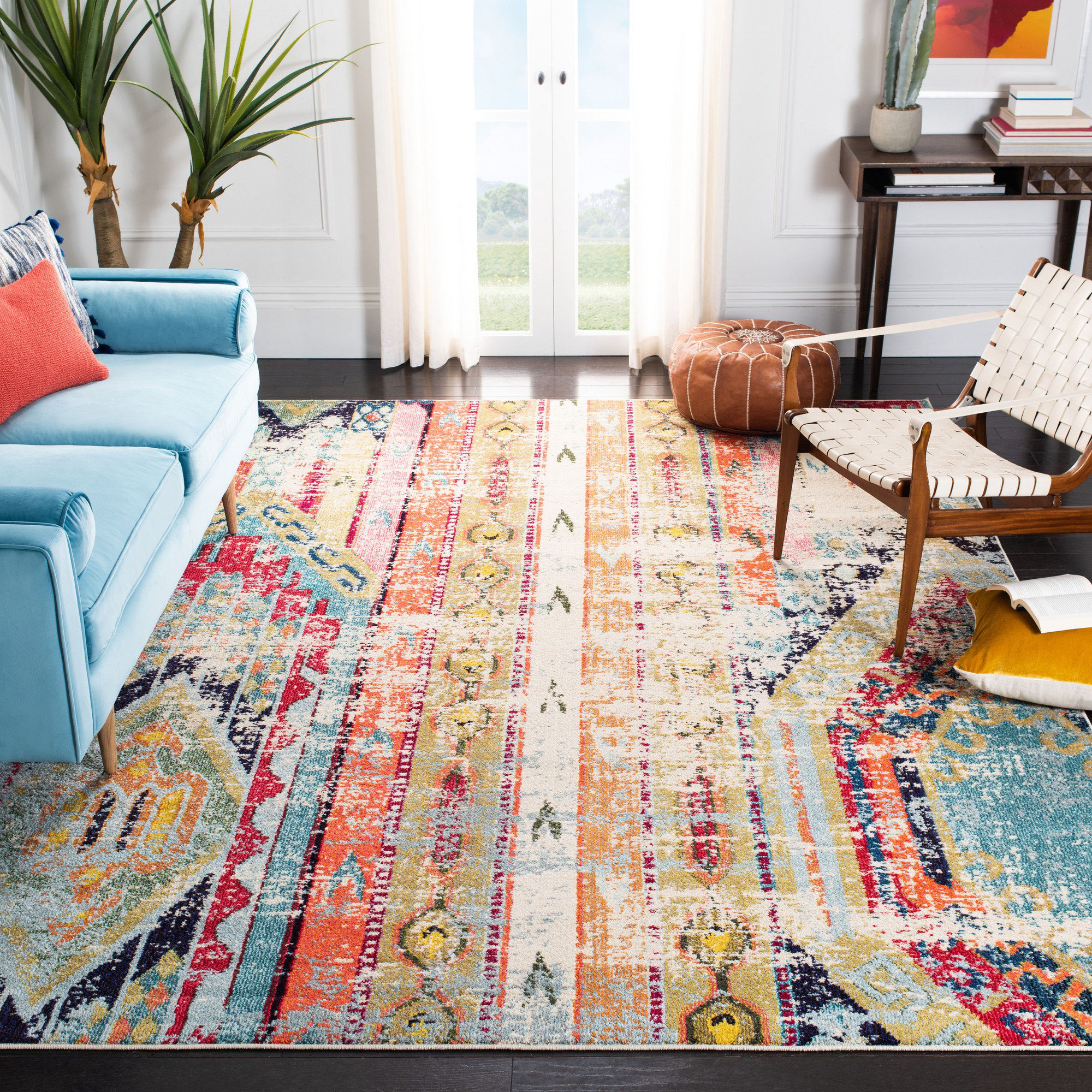 Wooler Performance Rug Bungalow Rose Wooler Performance Southwestern Rug & Reviews | Wayfair
