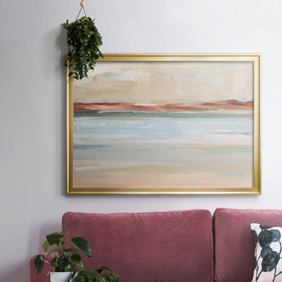 Sienna Horizon II-Framed Gallery Wrapped Canvas