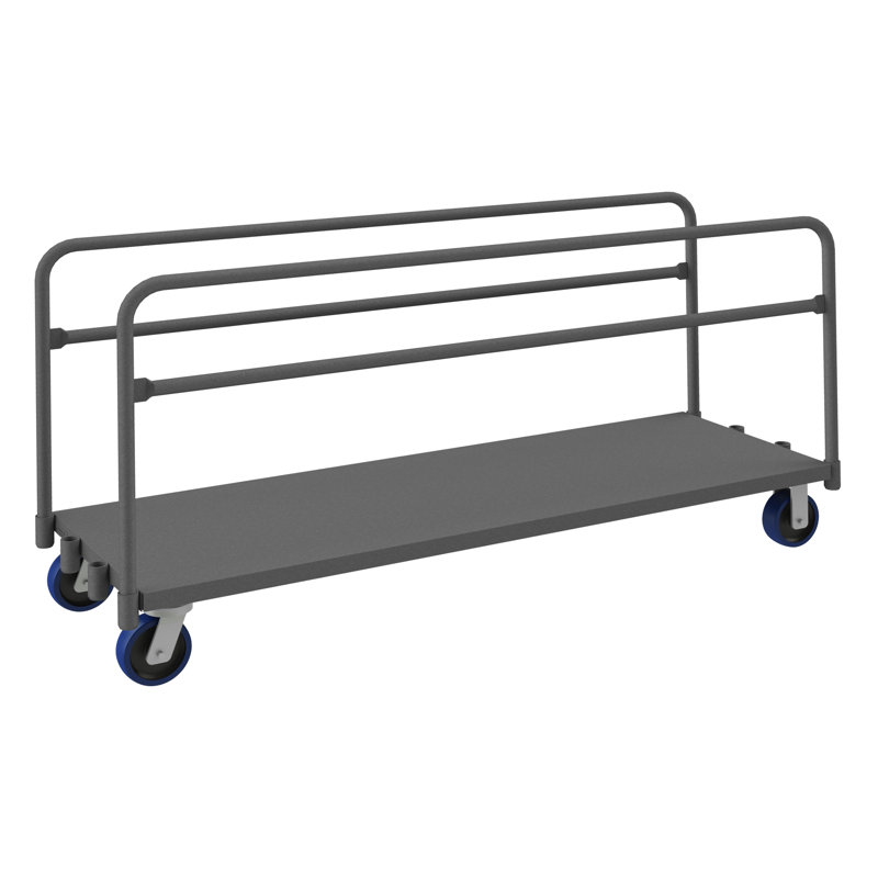 3600 Lb. Capacity Platform Dolly, 36" H x 75.32" W x 24" D