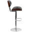 Tabouret de bar pivotant à hauteur ajustable Wooler-24417382